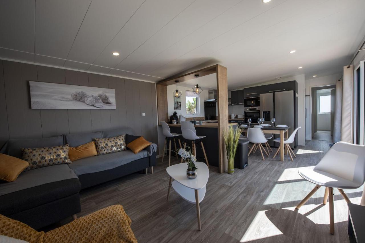 Brétignolles-sur-Mer Chalet Pour 6 Dans Un Domaine Avec Piscine מראה חיצוני תמונה